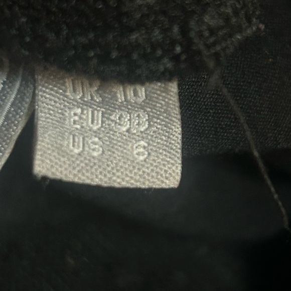 ASOS Miss Selfridge Sheer Swiss Dot Brief Maxi Skirt Black Size 6 - Picture 6 of 8